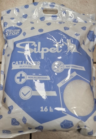 SILPET LITTER SILICA GEL NATURALE Gatti