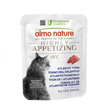 ALMO NATURE HFC HIGHLY APPETIZING TONNO DELL'ATLANTICO Gatti