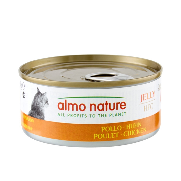 ALMO NATURE HFC JELLY POLLO ADULT CAT 