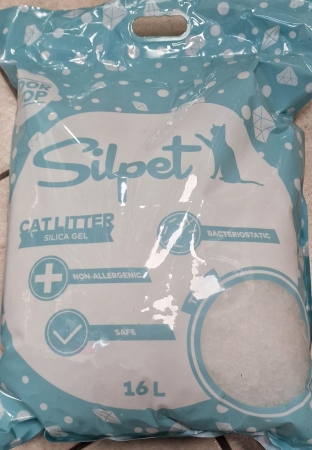 SILPET LITTER SILICA GEL TALCO Gatti