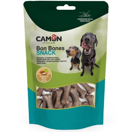 CAMON SNACK BON BONES AL GUSTO DI CACAO Cani
