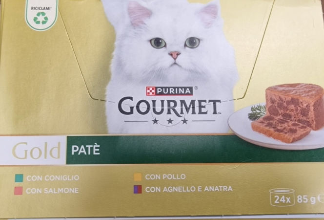 GOURMET GOLD PATE' CON CONIGLIO Gatti