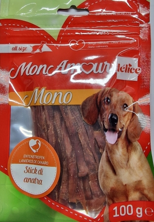 MON AMOUR DELICE MONO STICK DI ANATRA Cani