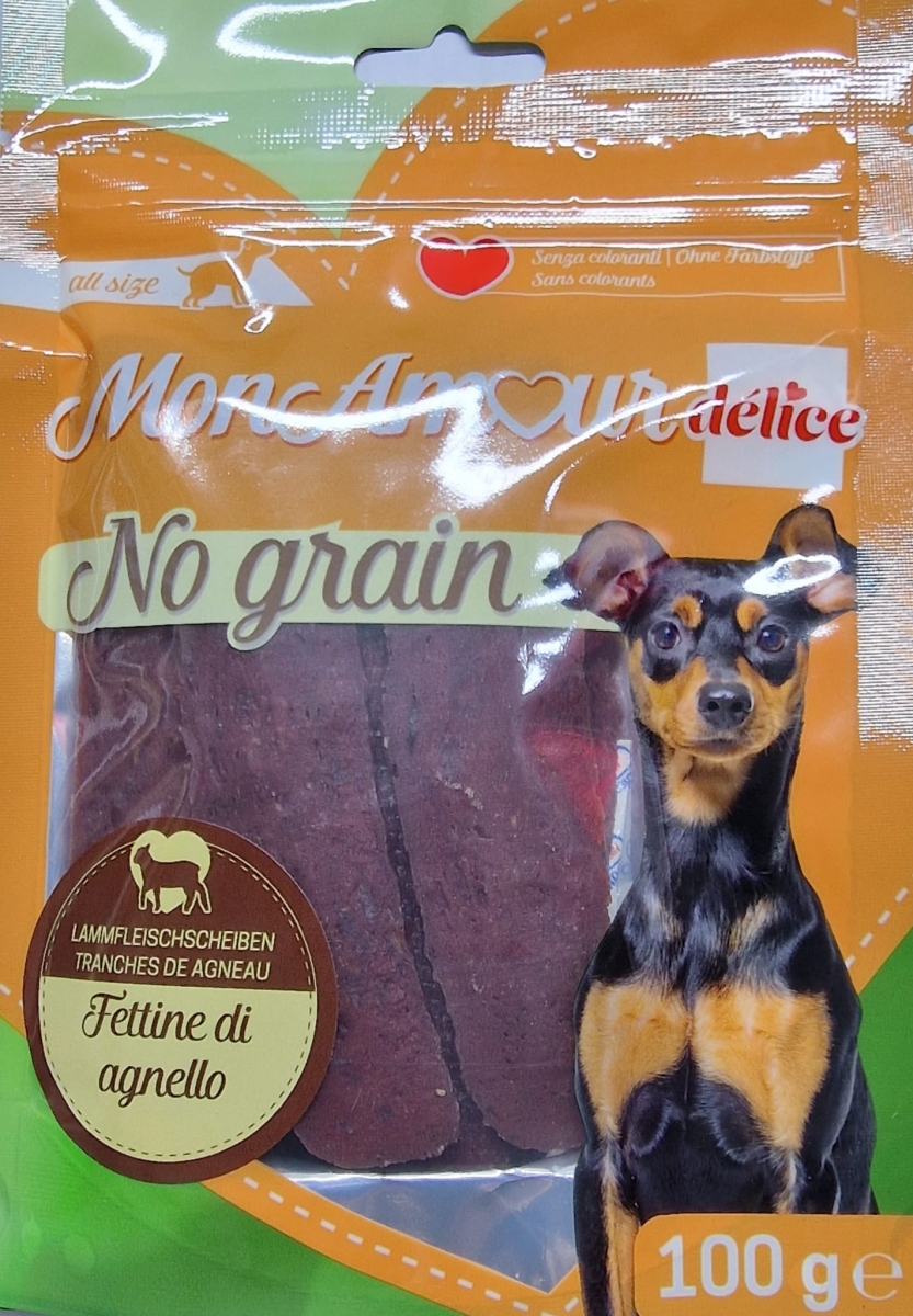 MON AMOUR DELICE NO GRAIN FETTINE DI AGNELLO 