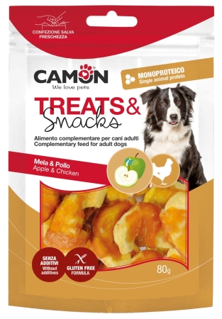 CAMON PEZZETTI DI MELA CON POLLO Gatti