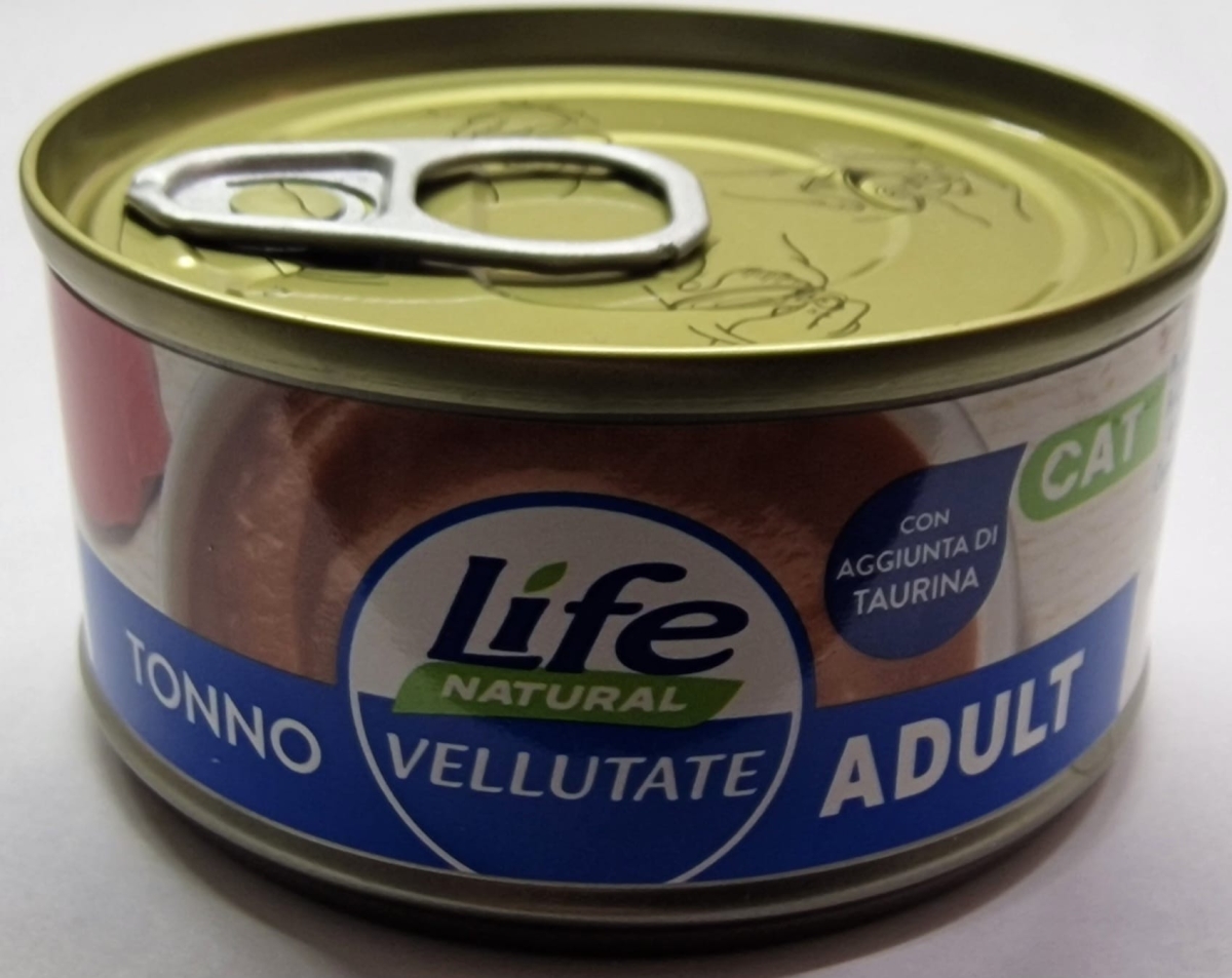 LIFE NATURAL VELLUTATE ADULT TONNO 