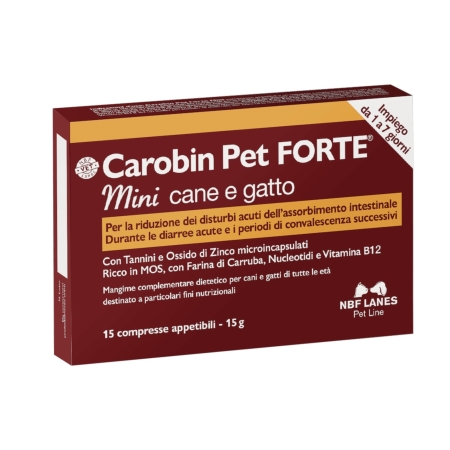 NBF LANES CAROBIN PET FORTE MINI Cani e Gatti