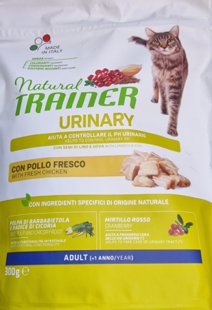 NATURAL TRAINER CAT URINARY ADULT CON POLLO FRESCO Gatti