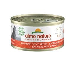 ALMO NATURE HFC NATURAL SALMONE CON CAROTA Gatti