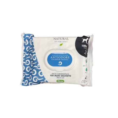 DERBE SALVIETTE DETERGENTI ANTIODORE CON ENZIMI VEGETALI BIG PACK 