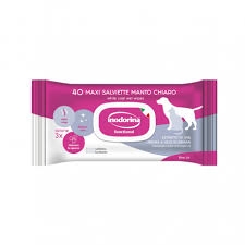 INODORINA SALVIETTE FUNCTIONAL MANTO CHIARO Cani e Gatti