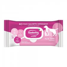 INODORINA SALVIETTE DETERGENTI EVERYDAY CON ALOE VERA Cani e Gatti