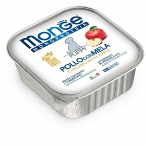 MONGE NATURAL SUPERPREMIUM MONOPROTEICO POLLO E MELA JUNIOR 