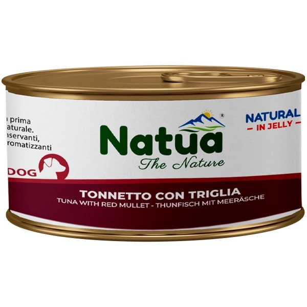 NATUA  NATURAL ADULT DOG JELLY TONNETTO CON TRIGLIA 