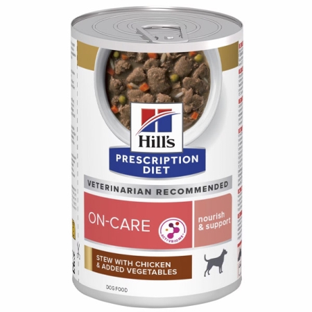HILL'S PET NUTRITION PRESCRIPTION DIET ON CARE SPEZZATINO DI POLLO CON VERDURE Cani