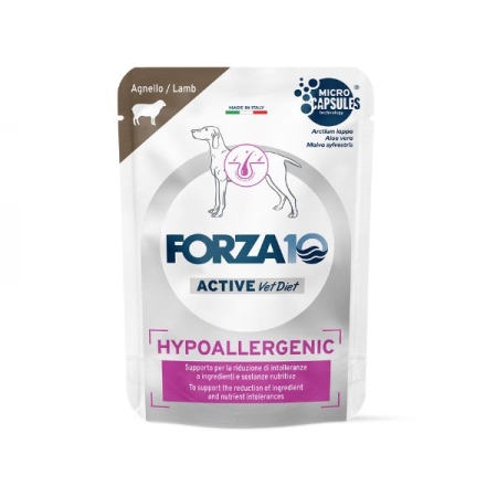 FORZA 10 HYPOALLERGENIC ACTIWET DOG AGNELLO PATE' Cani