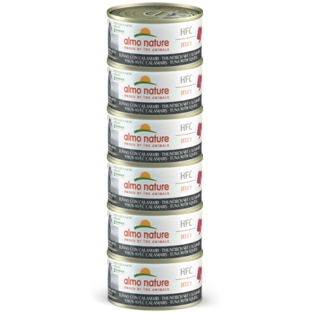 ALMO NATURE HFC MEGAPACK TONNO CON CALAMARI Gatti