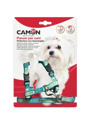 CAMON PARURE PER CANI PETTORINA CON GUINZAGLIO Cani