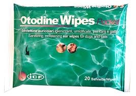 ICF OTODINE WIPES POCKET Cani e Gatti