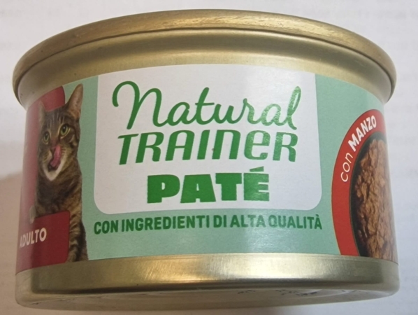 NATURAL TRAINER PATE' ADULT CON MANZO Gatti