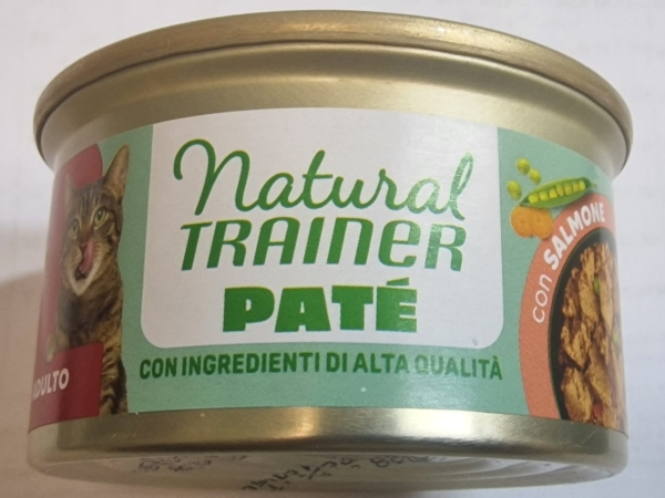 NATURAL TRAINER PATE' ADULT CON SALMONE Gatti