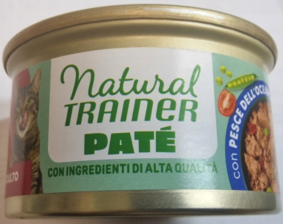 NATURAL TRAINER PATE' ADULT CON PESCE DELL'OCEANO 
