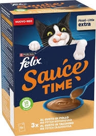 NESTLE FELIX SOUCE TIME CON POLLO/TACCHINO Gatti