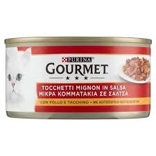 PURINA GOURMET TOCCHETTI MIGNON IN SALSA POLLO E TACCHINO Gatti