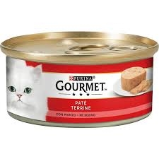 PURINA GOURMET PATE'  CON MANZO Gatti