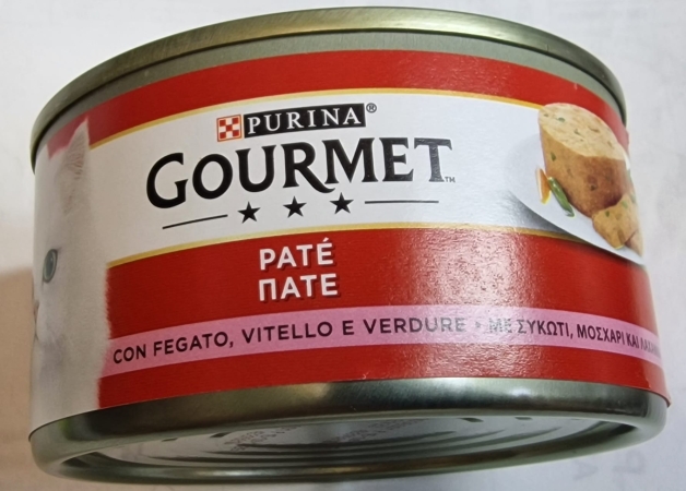 PURINA GOURMET PATE' CON FEGATO/VITELLO E VERDURE Gatti