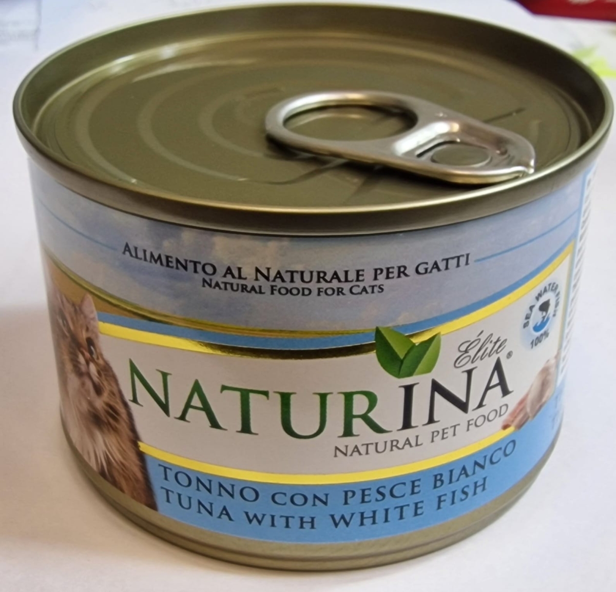 ELITE NATURINA NATURAL PET FOOD TONNO CON PESCE BIANCO 