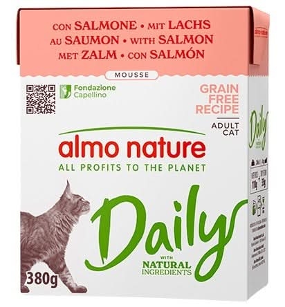 ALMO NATURE DAILY MOUSSE CON SALMONE Gatti