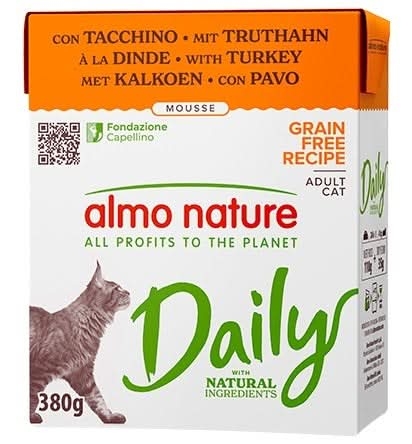 ALMO NATURE DAILY MOUSSE CON TACCHINO Gatti