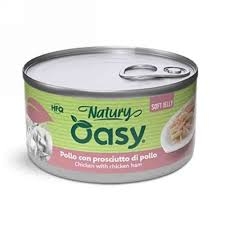 OASY NATURY SOFT JELLY POLLO CON PROSCIUTTO DI POLLO Gatti
