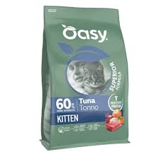 OASY DRY CAT SUPERIOR KITTEN TONNO Gatti