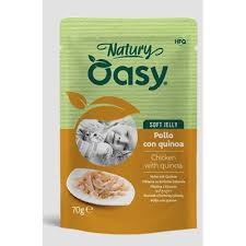 OASY WET CAT NATURYSOFT JELLY POLLO CON QUINOA Gatti