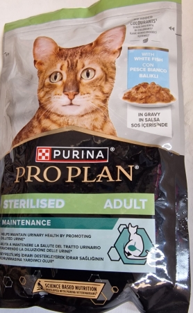 NESTLE' PURINA PRO PLAN STERILISED CAT PESCE BIANCO Gatti