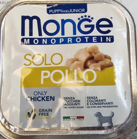 MONGE DOG PUPPY SOLO POLLO Cani