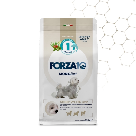 FORZA 10 DIET SHINY WHITE CARE DOG ADULT MINI/TOY PESCE DRY Cani