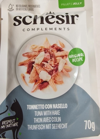 SCHESIR COMPLEMENTS FILETTI JELLY TONNETTO CON NASELLO Gatti