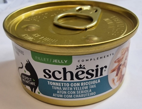 SCHESIR COMPLEMENTS FILETTI JELLY TONNETTO CON RICCIOLA Gatti