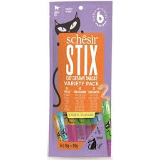 SCHESIR STIX CAT CREAMY SNACKS VARIETY PACK Gatti
