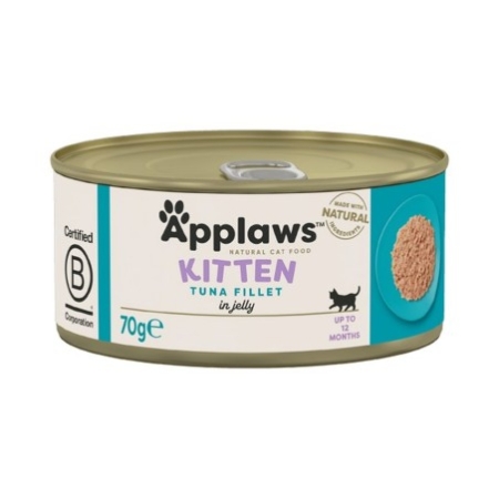 APPLAWS GATTO KITTEN IN GEL TONNO Gatti