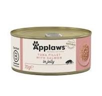APPLAWS GATTO IN GEL CON FILETTO DI TONNO E SALMONE