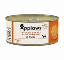 APPLAWS GATTO LATTINE IN BRODO PETTO DI POLLO CON ZUCCA Gatti