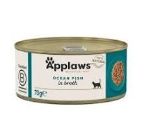 APPLAWS GATTO LATTINE IN BRODO CON PESCE DELL'OCEANO Gatti