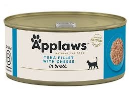 APPLAWS GATTO LATTINE IN BRODO CON FILETTO DI TONNO E FORMAGGIO Gatti