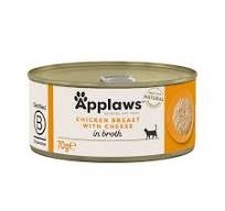 APPLAWS GATTO LATTINE IN BRODO PETTO DI POLLO CON FORMAGGIO Gatti