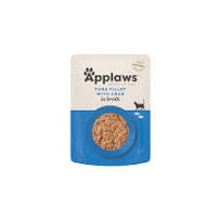 APPLAWS GATTO BUSTINA IN BRODO FILETTO DI TONNO CON GRANCHIO Gatti