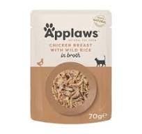 APPLAWS GATTO BUSTINA IN BRODO CON POLLO E RISO SELVATICO Gatti